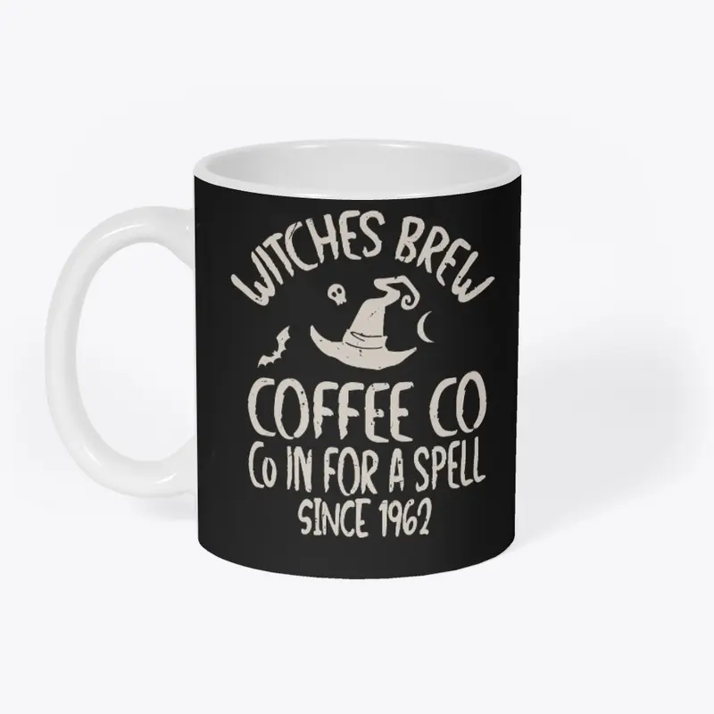 Funny Witches Brew Coffee Halloween