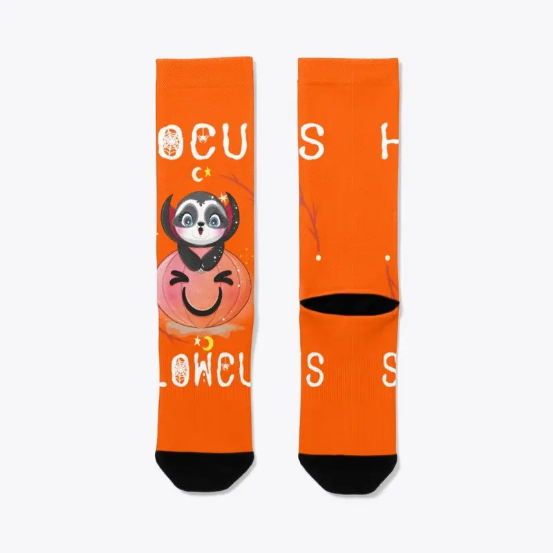 Hocus Slowcus Cute Halloween Sloth 