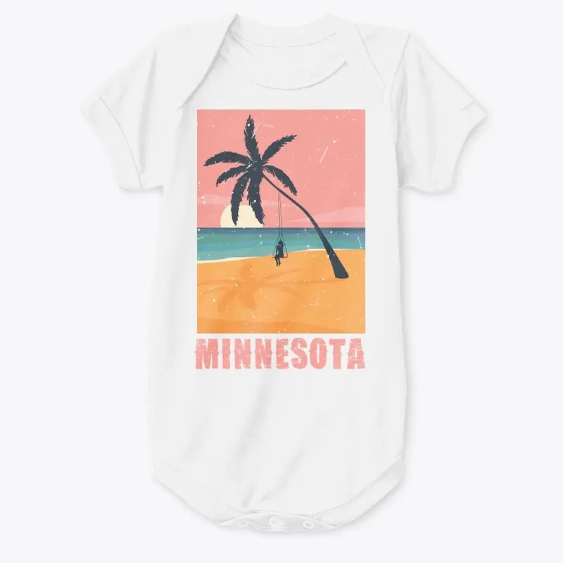 Minnesota MN Retro Vintage 