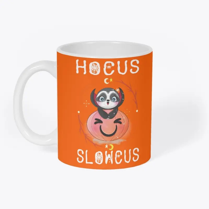 Hocus Slowcus Cute Halloween Sloth 